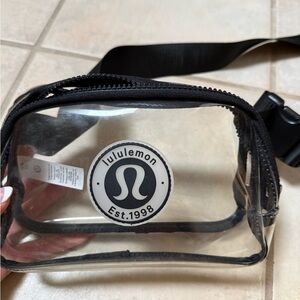 lululemon athletica Clear WHITE Crossbody Bag